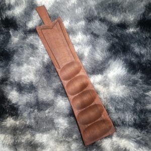 Tabla de picada de algarrobo con grabado láser